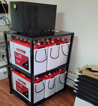 Solar Batteries Installation